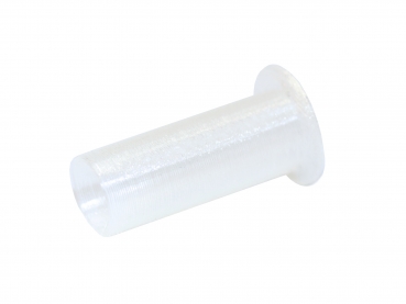 Becken-Schlauchverbinder 10mm - transparent